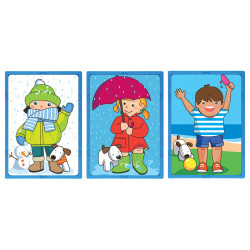 Lot de 3 puzzles souples 15...