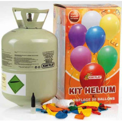 Bonbonne helium + 30...