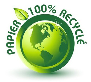 Papier 100% Recyclé